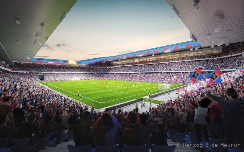 148.4 St. Jakob Park – Stadion+ / Basel, Switzerland <br>Architect: <a target='_blank' href='http://herzogdemeuron.com'>Herzog & de Meuron</a>